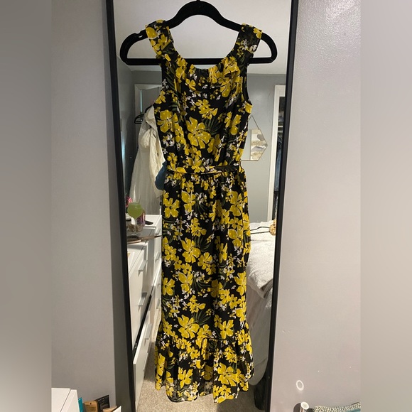 Black and yellow Michael Kors dress - Picture 3 of 4